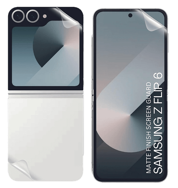 Samsung Galaxy Z Flip 6 Clear Unbreakable Membrane Set