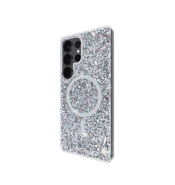 Samsung S25 Ultra Case-Mate Twinkle - Disco Glitter MagSafe Case | Sparkle Design + Magnetic Grip - Image 5