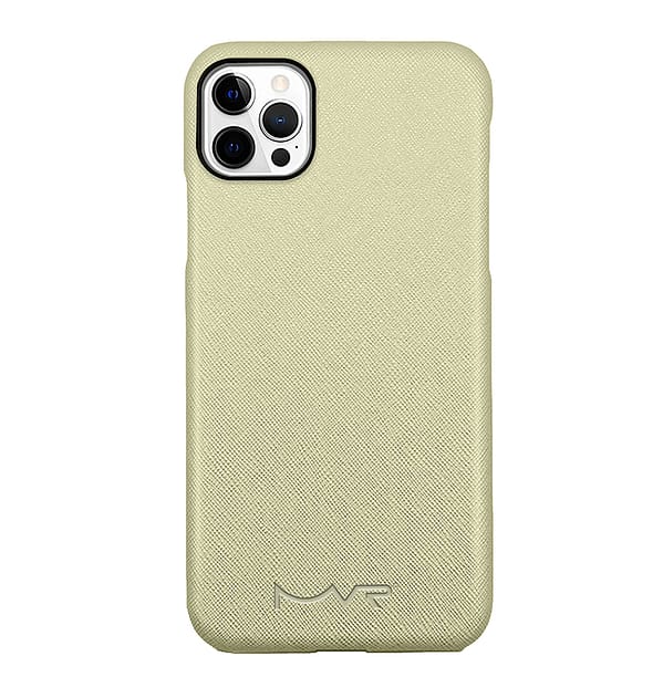Microfiber saffiano Gold
