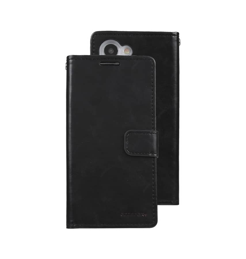 Black Bluemoon diary wallet flip cover for Samsung Galaxy S23