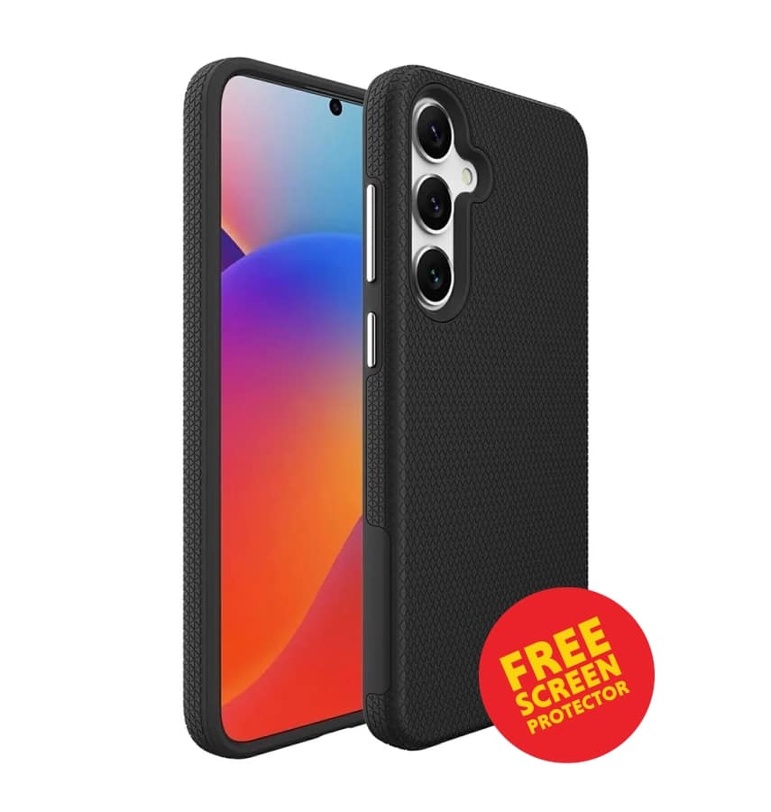 Samsung S26 Triangle MagSafe Case – Black | Protective Cover with Slim & Durable Design