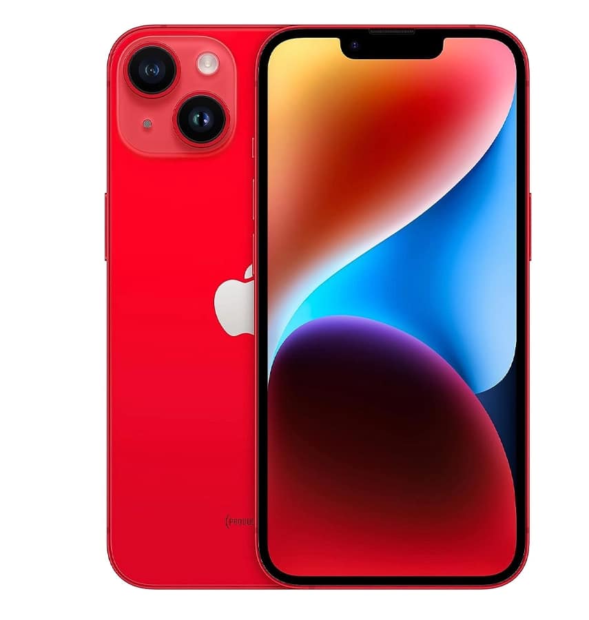 iPhone 14 Refurbished 256GB – Red | Excellent Condition | 1-Year Warranty