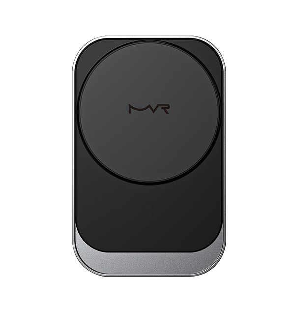 MVR T3 MagSafe Car Charger - 15W Fast Wireless Charging | Dual - Tone White, Snap - On Alignment & Air Vent Mount - Image 3