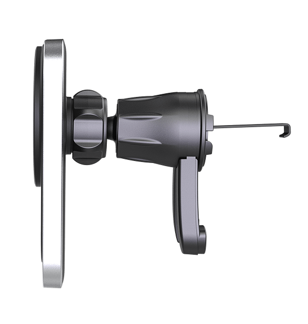 MVR T3 MagSafe Car Charger - 15W Fast Wireless Charging | Dual - Tone White, Snap - On Alignment & Air Vent Mount - Image 5