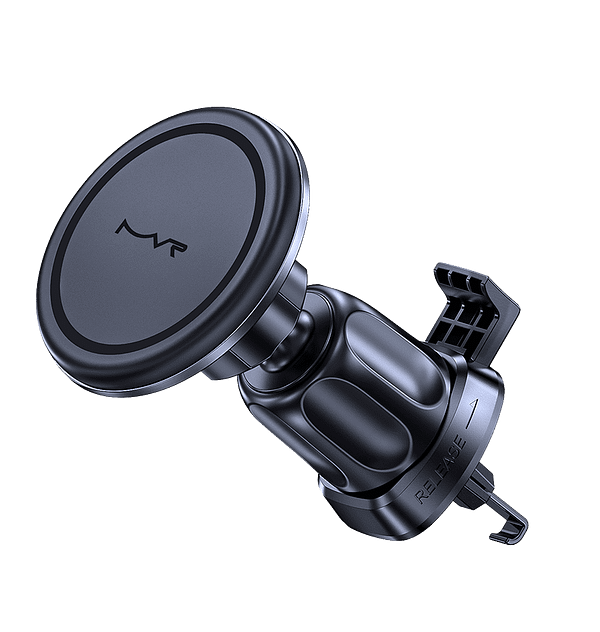 Black T5 MVR 360° Rotation In-Car MagSafe Charging Holder