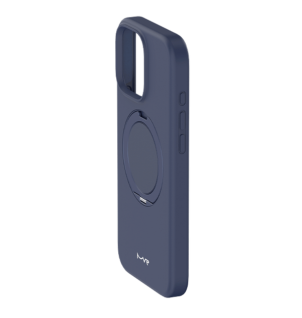 iPhone 16 Pro Max MVR Silicone Case - Liquid Soft Navy | Anti - Slip & Shockproof - Image 2