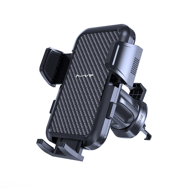 T9 MVR Universal Car Phone Holder - Side Press Mount with Strong Grip (Black) | All Phone Sizes - Image 3