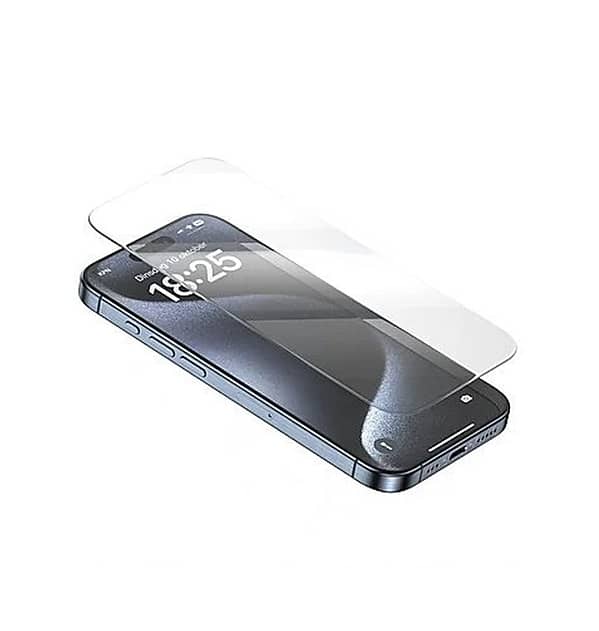 iPhone 16 Pro Screen Protector - MVR Saturn Clear Tempered Glass - Edge - to - Edge Protection - Image 4