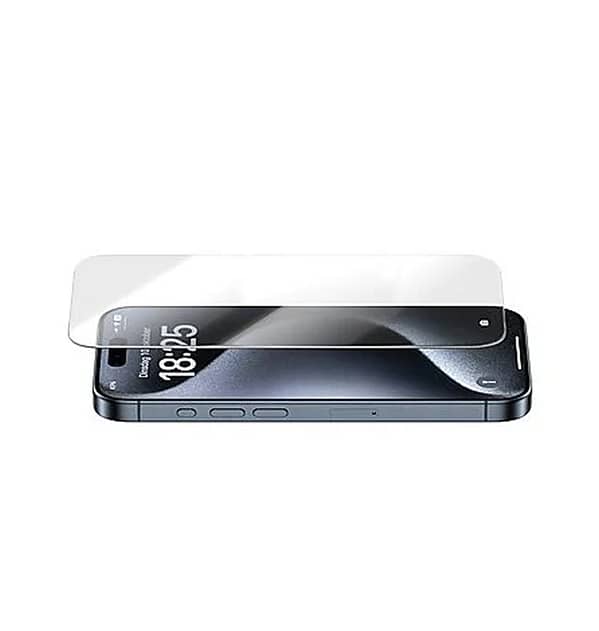 iPhone 16 Pro Screen Protector - MVR Saturn Clear Tempered Glass - Edge - to - Edge Protection - Image 3