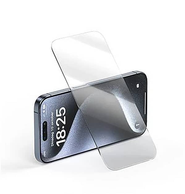 iPhone 16 Pro Screen Protector - MVR Saturn Clear Tempered Glass - Edge - to - Edge Protection - Image 2