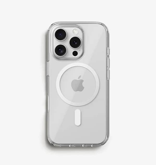Clear 2mm Hard Cover W/MagSafe Back Cover for iPhone 16 Pro Max, slim design