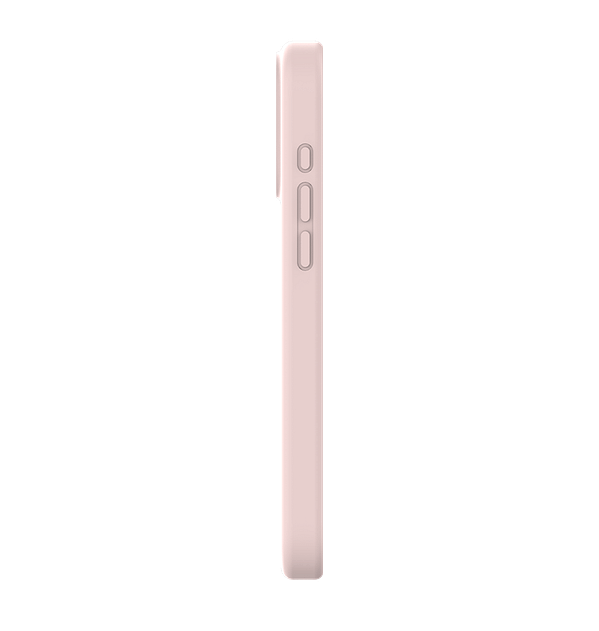 MVR Liquid Silicone Case for iPhone 16 Pro with Stand - Pink Sand (Anti - Slip + Kickstand) - Image 2