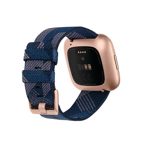 Fitbit Versa 2 Fitness Tracker - Navy Pink with Heart Rate Monitor & Amazon Alexa Built - in - Image 3