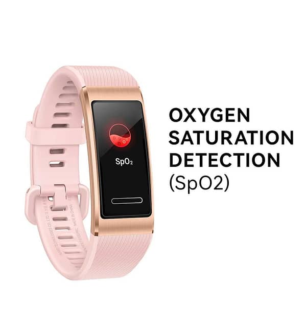 Huawei Band 4 Pro Smart Fitness Tracker - Pink Gold, Heart Rate Monitor, Waterproof - Image 4