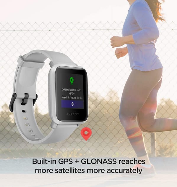 Amazfit Bip S Smartwatch - White | Ultra - Light, 40 - Day Battery, Always - On Display, Waterproof, Heart Rate Monitor - Image 5