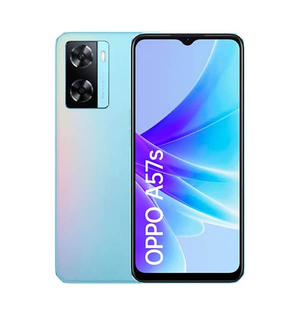 OPPO A57s Dual-SIM 128GB ROM + 4GB | 5000mAh Battery Smartphone - Sky Blue