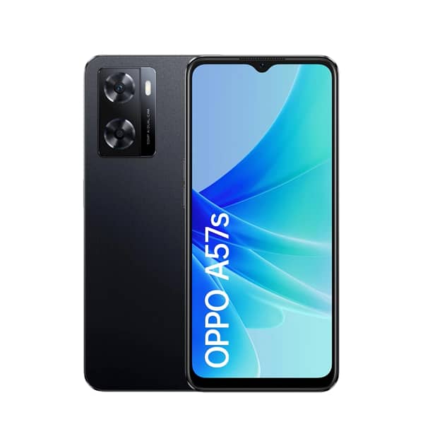 OPPO A57s Dual-SIM 128GB ROM + 4GB | 5000mAh Long Lasting Battery Smartphone - Starry Black