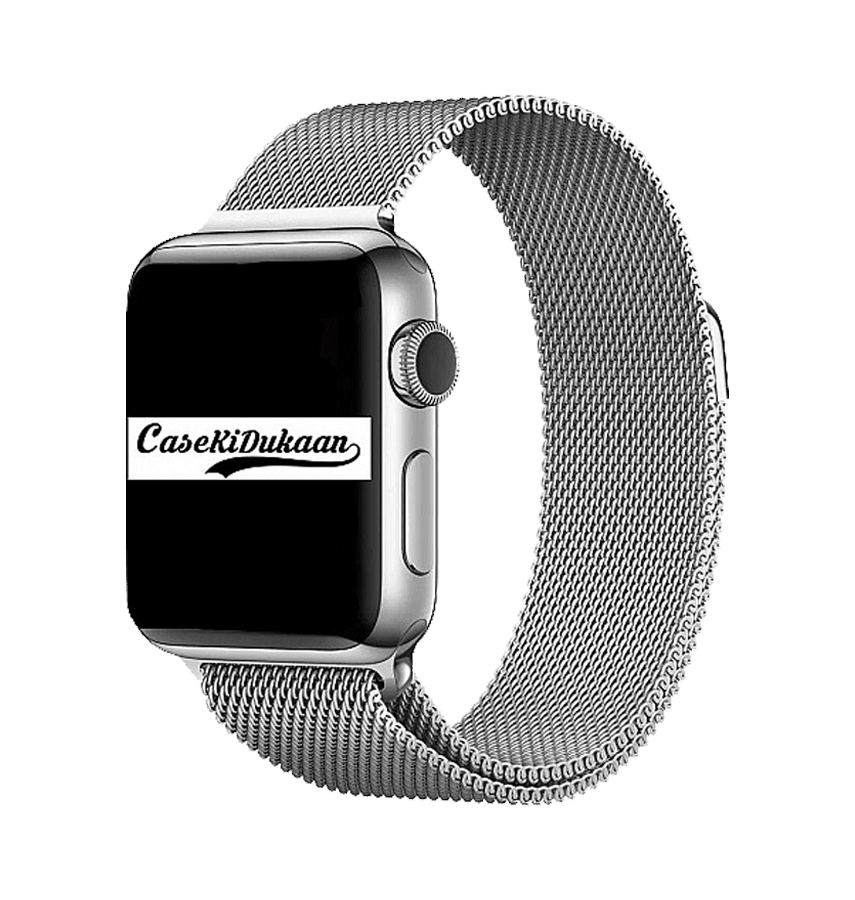 Apple Watch 38/40/41mm Milanese metal band, silver, premium style and durability for your wrist