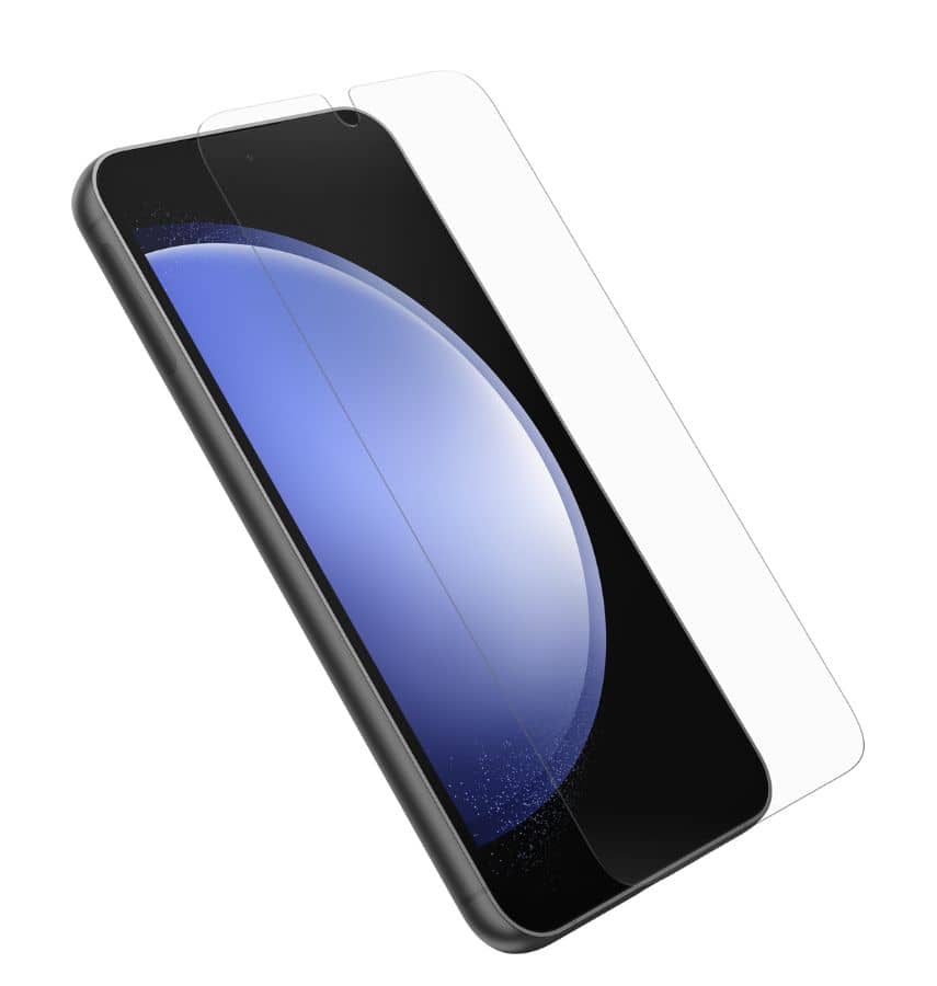 Clear tempered glass screen protector for Samsung Galaxy S23 FE