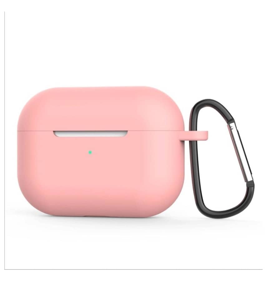AirPods Pro/Pro2 Shockproof Silicone Protective W/PC Case - Pink Sand
