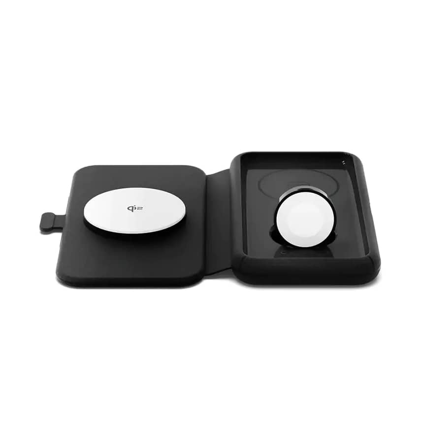 Cygnett MagTravel 15W 3-in-1 Wireless Charger - BlacK