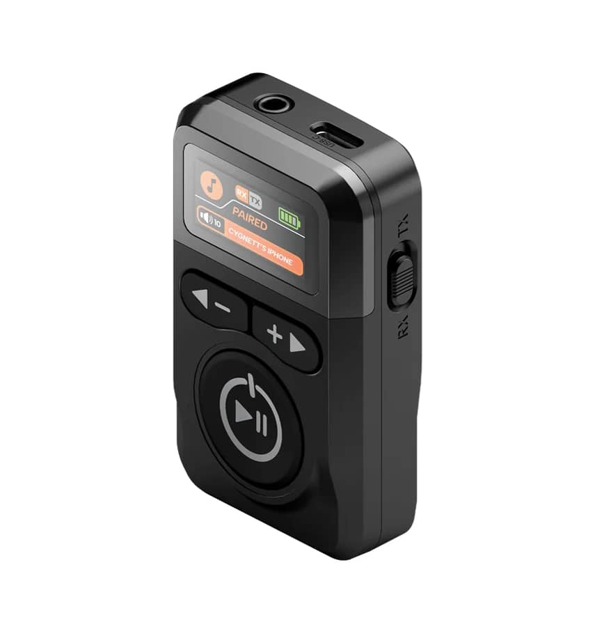 Cygnett Voyager Wireless Elite Audio Adapter - Black