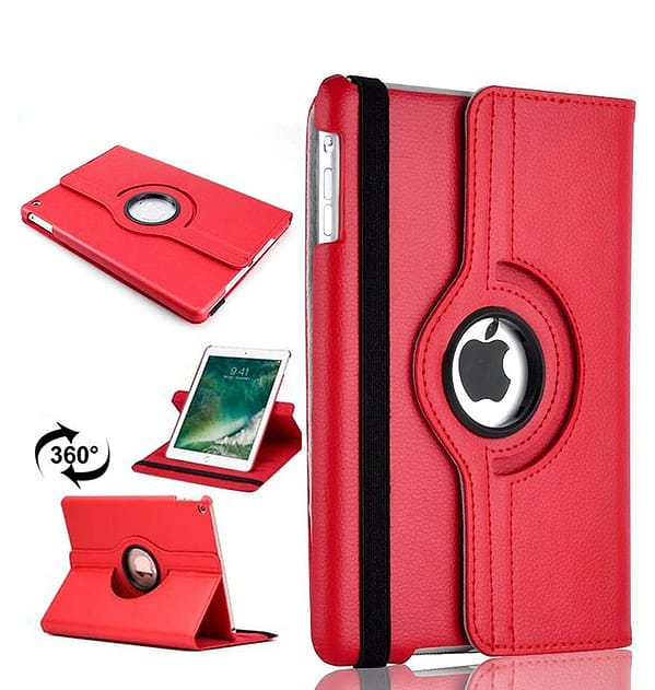 Rugged 360° Full - Body Case for iPad 10.9 (10th Gen) - Vibrant Red with Anti - Slip Grips & Military - Grade Drop Protection - Image 3