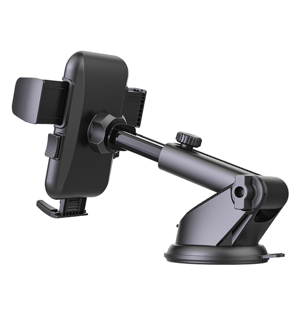 Beetle R1 Easy - Touch Car Phone Holder | One - Hand Operation Clip Mount with Soft Rubber Grips & Air Vent Compatibility (Universal Fit) - Image 2