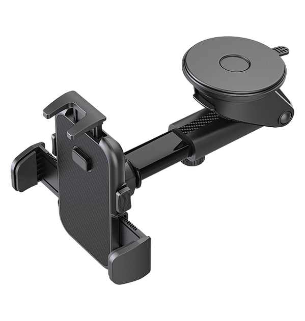 Beetle R1 Easy - Touch Car Phone Holder | One - Hand Operation Clip Mount with Soft Rubber Grips & Air Vent Compatibility (Universal Fit) - Image 4