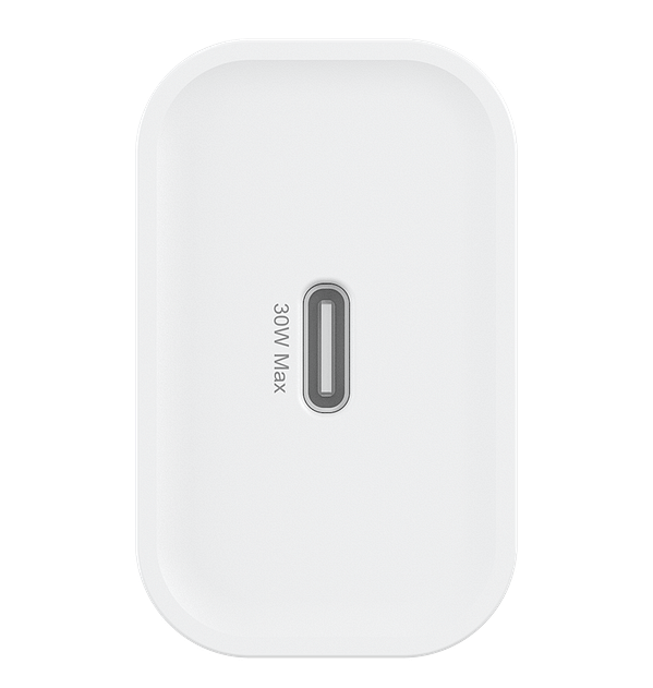 MVR 30W GaN Fast Charger - USB - C PD 3.0 | Ultra - Lightweight, Foldable Plug for iPhone & Android (White) - Image 2