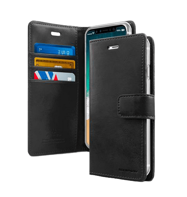 Black Bluemoon diary wallet flip cover for Galaxy S22 Plus