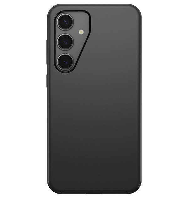 Heavy-duty black Defender case by OtterBox for Galaxy S24 Plus