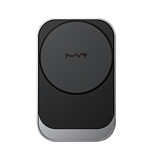 MVR T3 MagSafe Car Charger - 15W Fast Wireless Charging | Dual - Tone White, Snap - On Alignment & Air Vent Mount - Image 3
