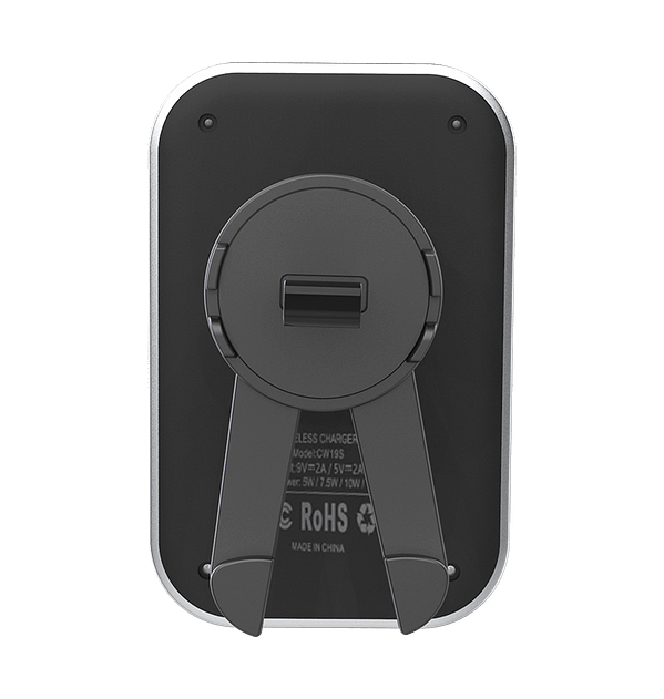 MVR T3 MagSafe Car Charger - 15W Fast Wireless Charging | Dual - Tone White, Snap - On Alignment & Air Vent Mount - Image 4