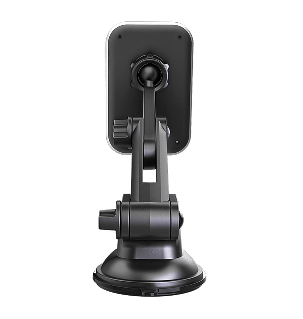 MVR T3 MagSafe Car Charger - 15W Fast Wireless Charging | Dual - Tone White, Snap - On Alignment & Air Vent Mount - Image 8