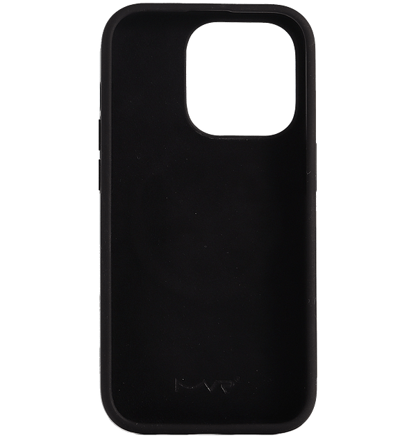 iPhone 15 Pro MVR Liquid Silicone Case - Premium Soft - Touch Protective Cover (Black) - Image 2