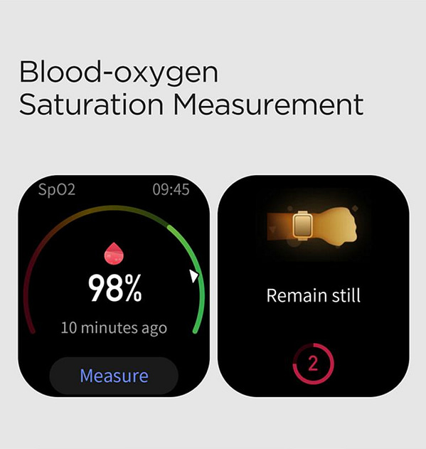 Amazfit GTS Smartwatch - Black | 1.65" AMOLED Display, 14 - Day Battery, GPS, Heart Rate & Sleep Tracking - Image 5