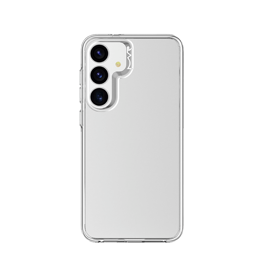 Crystal clear MVR Nova back cover for Samsung Galaxy S24