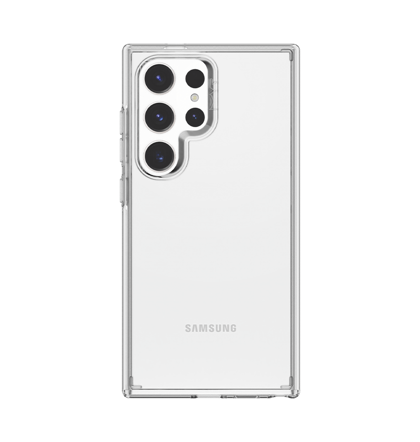 Crystal clear Nova back cover for Galaxy S24 Ultra by MVR