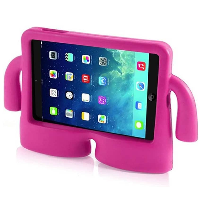 Hot Pink iBUY case for iPad Air/Air 2/Pro 9.7, bright and protective fit
