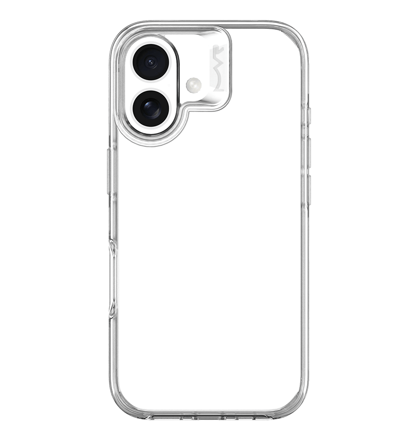 Crystal MVR Nova Back Cover for iPhone 16, clear and protective design