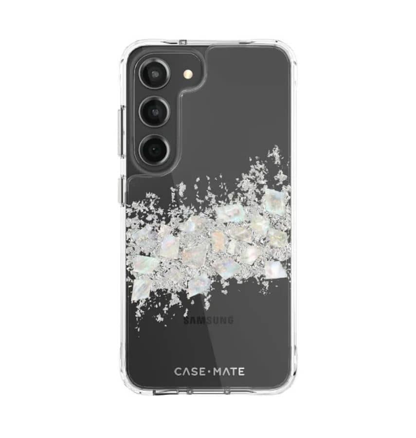 Elegant pearl Case-Mate Karat back cover for Samsung Galaxy S24
