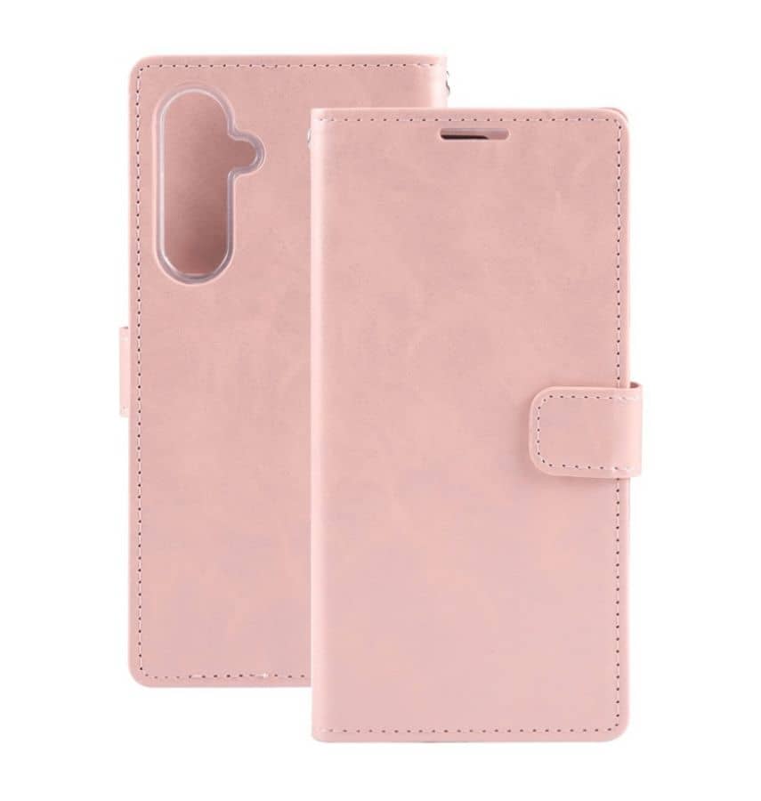 Rose gold Mercury Bluemoon wallet diary case for Galaxy S24 Plus