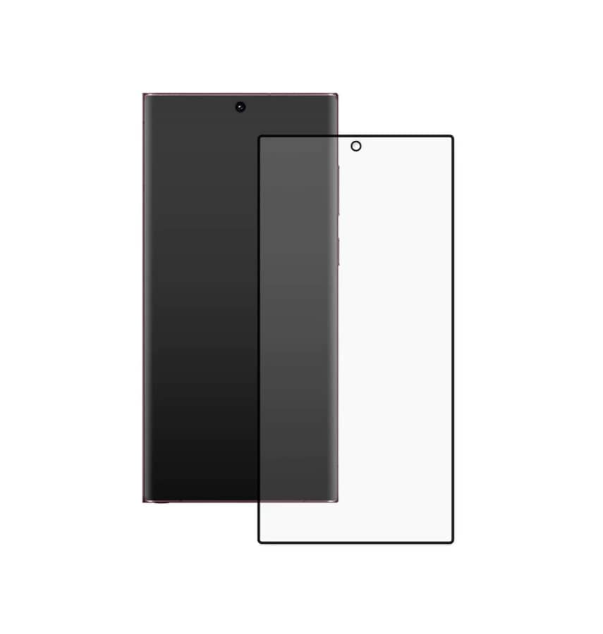 Clear edge-to-edge tempered glass screen protector for Galaxy Note 20 Ultra
