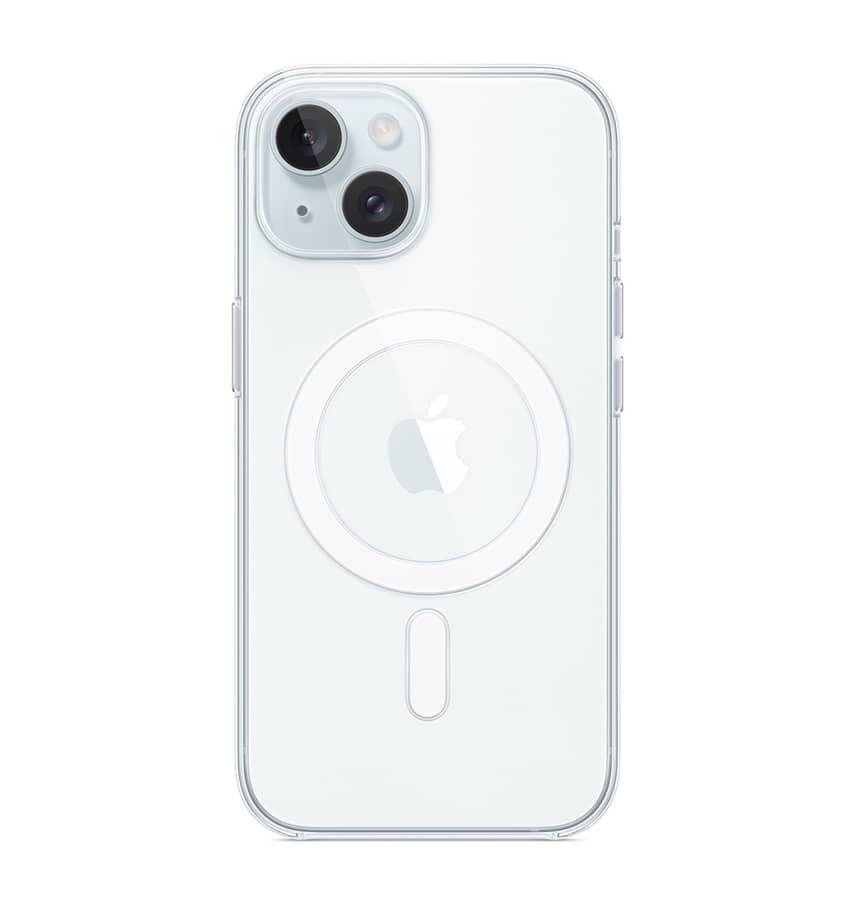 Clear Cover Soft back cover for iPhone 13/14/15/16e, smooth and durable design