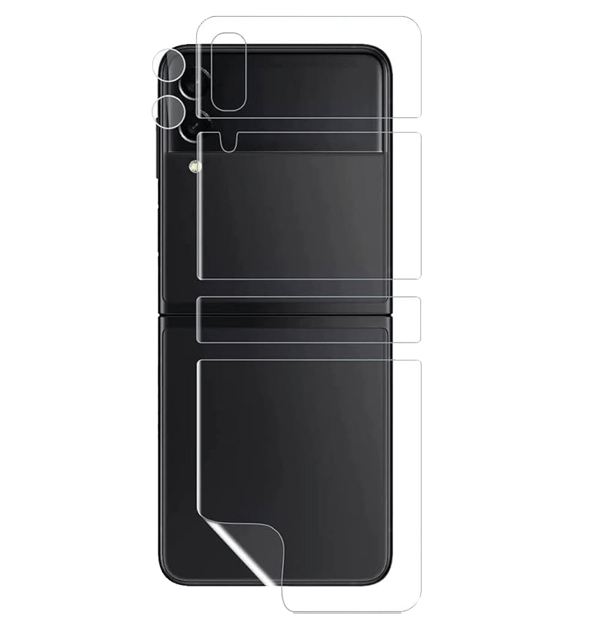 Samsung Galaxy Z Flip 4 Black Hanman Wallet Flip Case