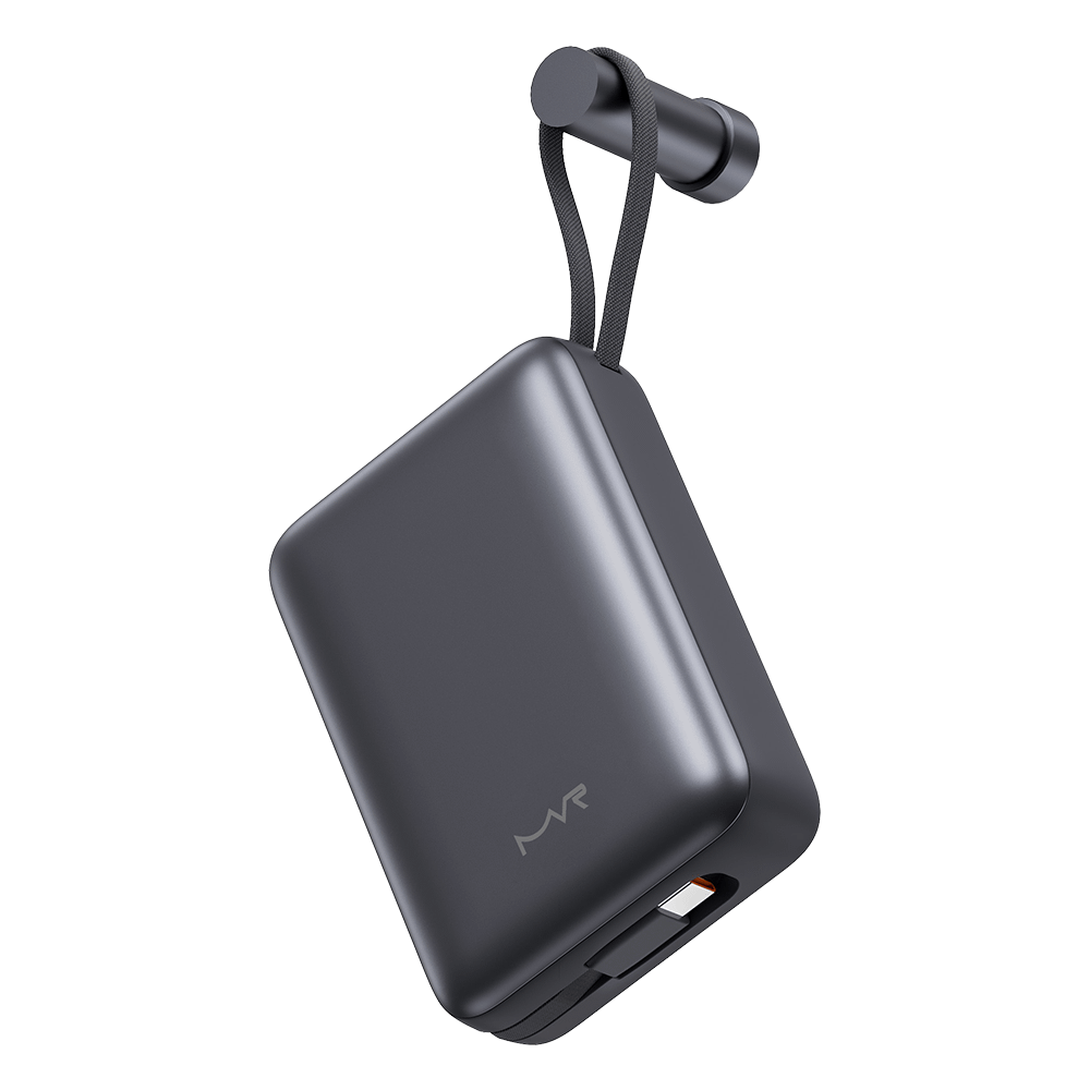 Rapid-20x Ultrafast 20000mAh MVR Power Bank - Grey | High Capacity Portable Charging - Image 3