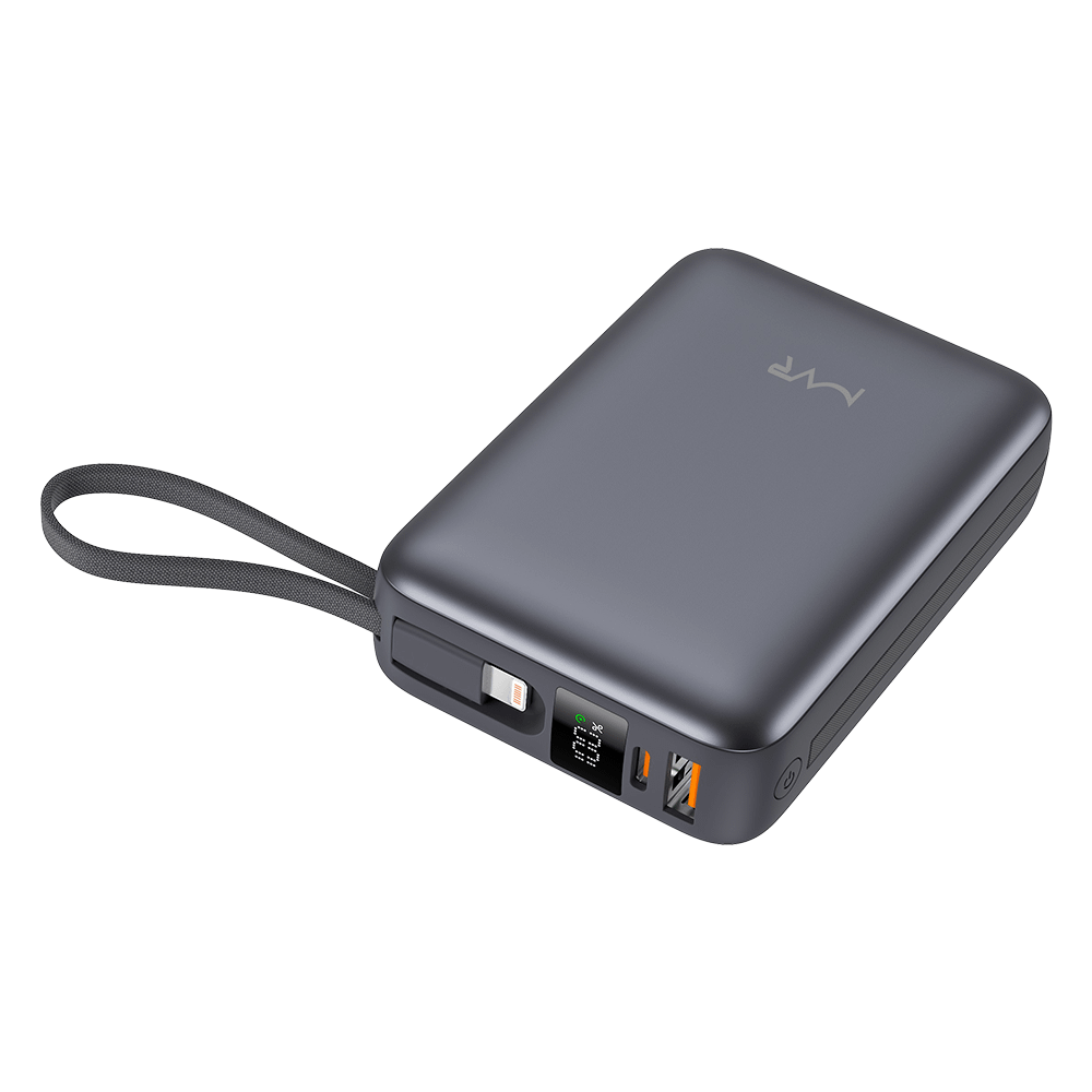 Rapid-20x Ultrafast 20000mAh MVR Power Bank - Grey | High Capacity Portable Charging - Image 4