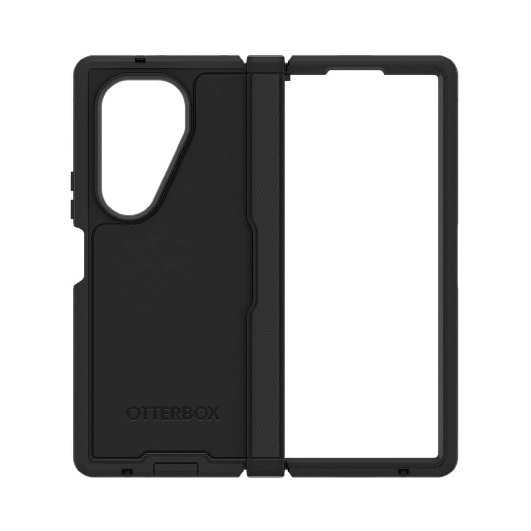 Samsung Z Fold 7 Case – Black | OtterBox Defender XT Series Rugged Protective Case with Drop Protection & Port Covers