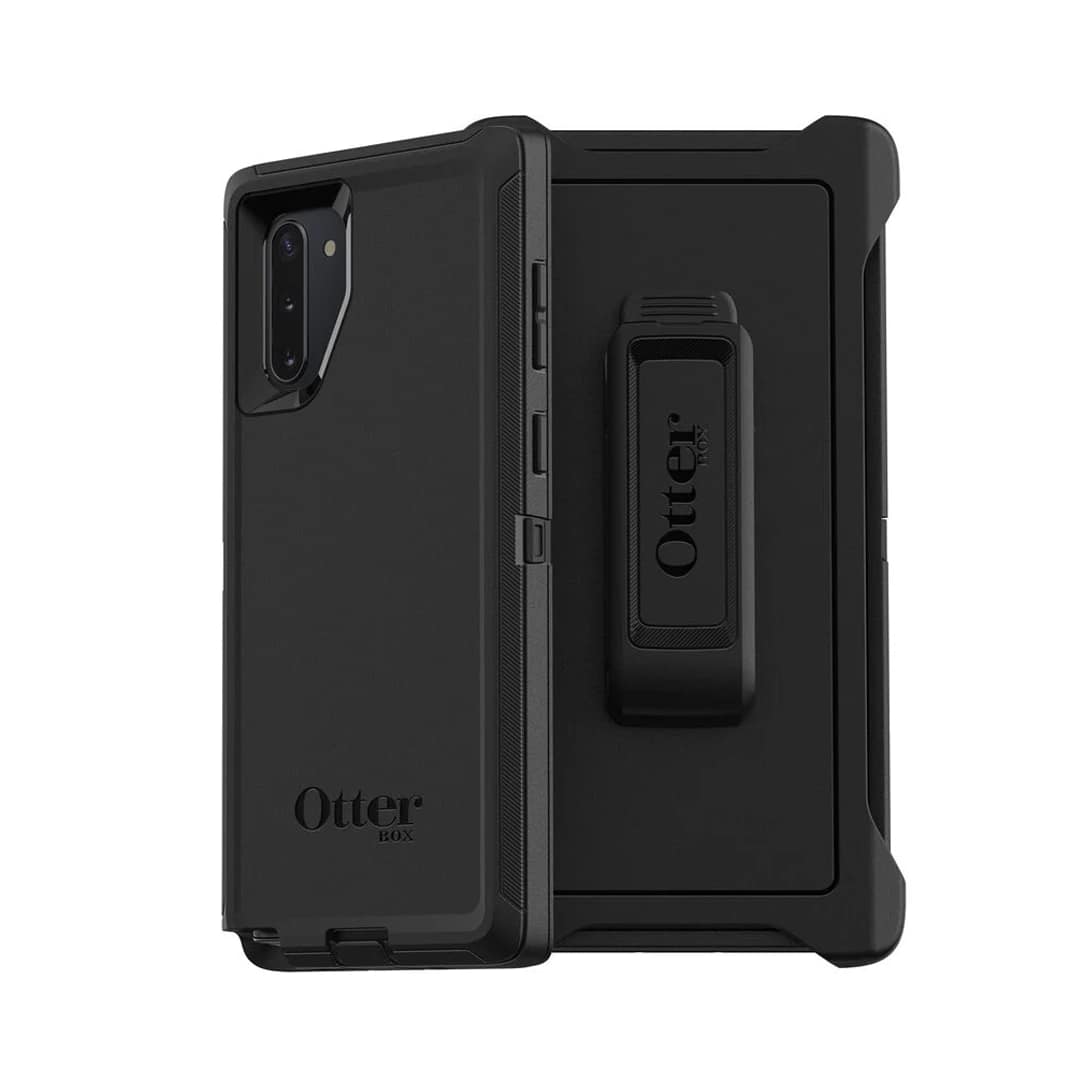 Samsung Note 10 Defender Case – Black | OtterBox Rugged Cover with Shockproof, Drop & Scratch Protection